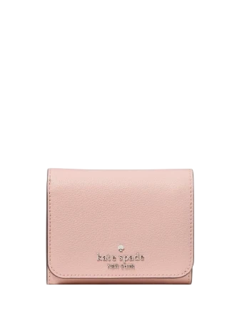 Kate Spade New York Small L-zip Flap Wallet Rose Smoke 