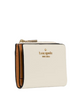 Kate Spade New York Small L-zip Wallet Cream
