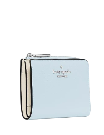 Kate Spade New York Small L-zip Wallet Crisp Sky