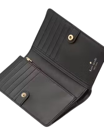 Kate Spade New York Snake Garden Medium Wallet Pink Multi