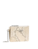Kate Spade New York Snake Key Ring Card Holder  Natural 
