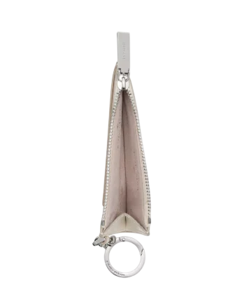 Kate Spade New York Snake Key Ring Card Holder  Natural 