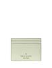Kate Spade New York Snake Small Slim Card Holder Lime Frosting