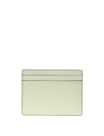 Kate Spade New York Snake Small Slim Card Holder Lime Frosting