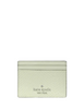 Kate Spade New York Snake Small Slim Card Holder Lime Frosting