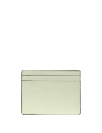 Kate Spade New York Snake Small Slim Card Holder Lime Frosting