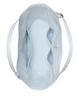 Kate Spade New York Spade Deco Snake Embossed Tulip Tote Bag Pale Sapphirine