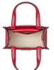 Kate Spade New York Spade Flower Coated Canvas Manhattan Mini Tote  Cherry Rouge 
