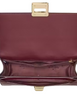 Kate Spade New York Spade Flower Embroidered Flap Shoulder Bag Dark Merlot