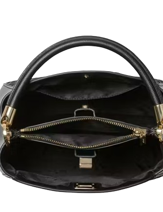 Kate Spade New York Spade Flower Embroidered Top Handle Satchel Black