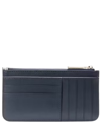 Kate Spade New York Spade Flower Floral Large Slim Card Holder Blazer Blue 