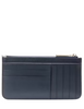 Kate Spade New York Spade Flower Floral Large Slim Card Holder Blazer Blue 