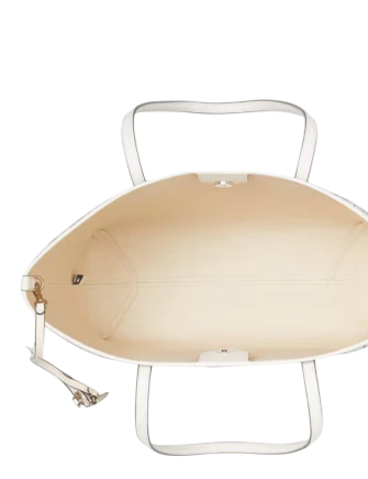 Kate Spade New York Spade Flower Jacquard Bleecker Large Tote Charcoal Grey