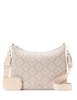 Kate Spade New York Spade Flower Large Crossbody With Pouch Dark Beige