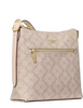 Kate Spade New York Spade Flower Large Swingpack Buckle Crossbody  Dark Beige 