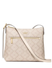 Kate Spade New York Spade Flower Large Swingpack Crossbody Bag Dark Beige Moon Dust