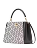 Kate Spade New York Spade Flower Pvc Medium Top Handle Satchel Black