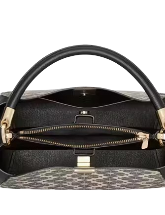 Kate Spade New York Spade Flower Pvc Medium Top Handle Satchel Black