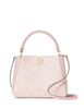 Kate Spade New York Spade Flower Pvc Medium Top Handle Satchel  Rose Smoke 