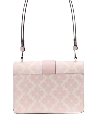 Kate Spade New York Spade Flower Pvc Small Flap Shoulder Bag Rose Smoke