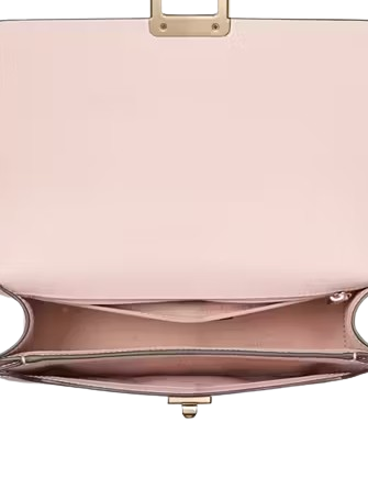 Kate Spade New York Spade Flower Pvc Small Flap Shoulder Bag Rose Smoke