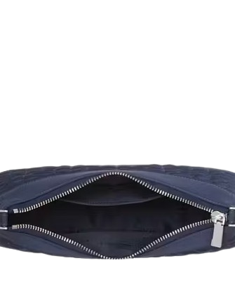 Kate Spade New York Spade Flower Quilted Fabric Convertible Crossbody Parisian Navy