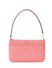 Kate Spade New York Spade Flower Quilted Fabric Convertible Wristlet Terracotta Tile