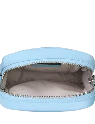 Kate Spade New York Spade Flower Quilted Fabric Phone Crossbody Montauk Blue