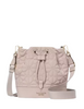 Kate Spade New York Spade Flower Quilted Nylon Bucket Bag Cozy Grey