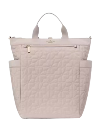 Kate Spade New York Spade Flower Quilted Nylon Convertible