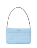 Kate Spade New York Spade Flower Quilted Nylon Convertible Wristlet Montauk Blue