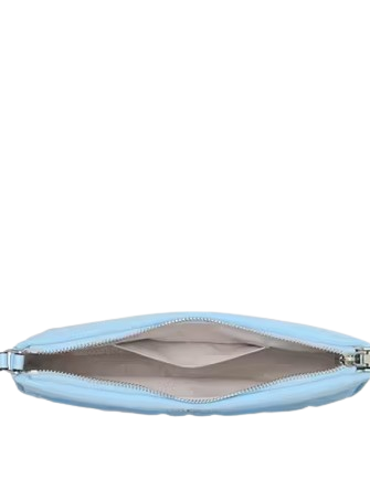 Kate Spade New York Spade Flower Quilted Nylon Convertible Wristlet Montauk Blue