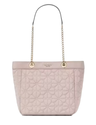 トートバッグ Kate Spade Spade Flower Quilted Fabric Medium Tote  KK156 Spade Flower Quilted Fabric Medium Tote | Kate Spade Outlet