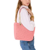Kate Spade New York Spade Flower Quilted Nylon Medium Tote Terracotta Tile