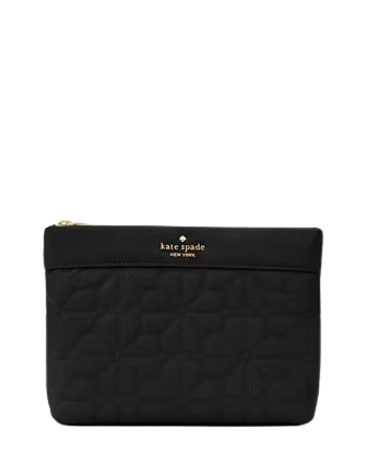 Kate Spade New York Spade Flower Quilted Nylon Pouch | Brixton Baker Kate Spade New York Spade Flower Quilted Nylon Pouch | Brixton Baker