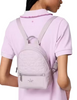 Kate Spade New York Spade Flower Quilted Nylon Small Backpack Pale Amethyst 