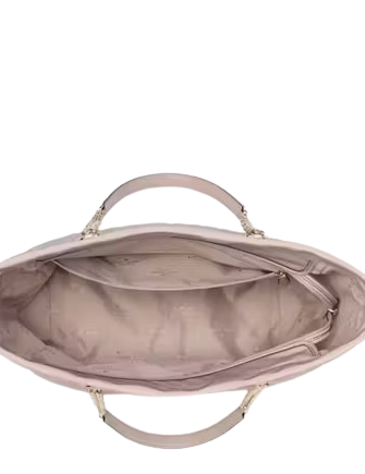 Kate Spade New York Spade Flower Quilted Nylon XL Tote Cozy Grey