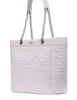 Kate Spade New York Spade Flower Quilted Nylon XL Tote Pale Amethyst