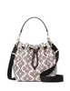 Kate Spade New York Spade Flower Small Bucket Bag Black