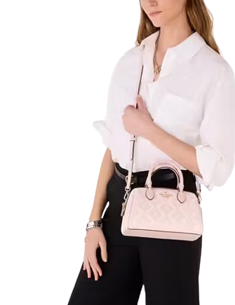 Kate Spade New York Spade Flower Small Dolly Duffle Rose Smoke