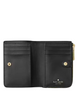 Kate Spade New York Spade Flower Small L-zip Wallet Black