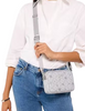 Kate Spade New York Spade Flower Star Toss Mini Camera Bag Platinum Grey