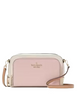 Kate Spade New York Staci Colorblock Dual Zip Around Crossbody Rose Smoke