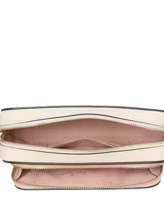 Kate Spade New York Staci Colorblock Dual Zip Around Crossbody Rose Smoke