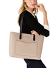 Kate Spade New York Staci Colorblock Leather Large Tote Set Warm Beige