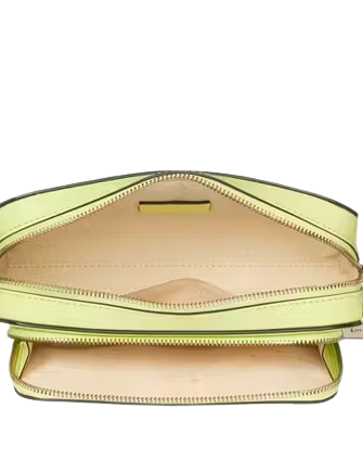 Kate Spade New York Staci Dual Zip Around Mini Crossbody Lime Slushy