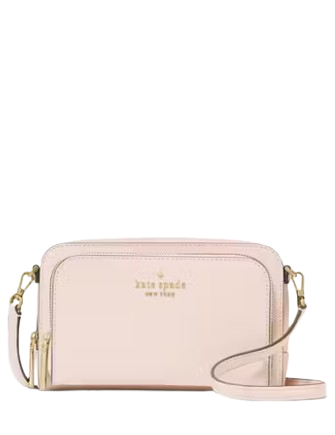 Kate Spade New York Staci Dual Zip Around Mini Crossbody Powdered Sugar