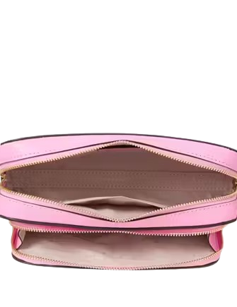 Kate Spade New York Staci Dual Zip Around Mini Crossbody Surf Pink