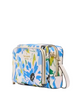 Kate Spade New York Staci Floral Dual Zip Around Mini Crossbody Cream 