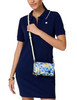 Kate Spade New York Staci Floral Dual Zip Around Mini Crossbody Cream 